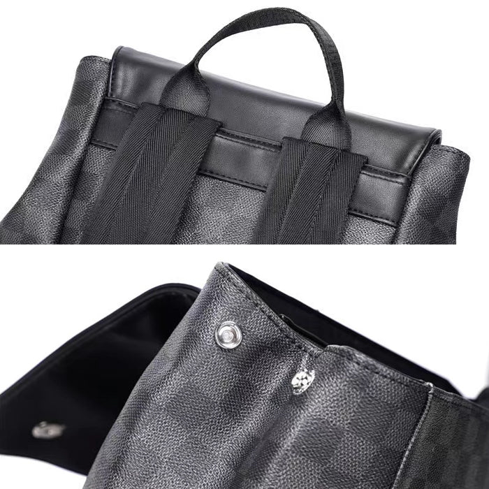 Rucsac dama piele ecologica negru Chase