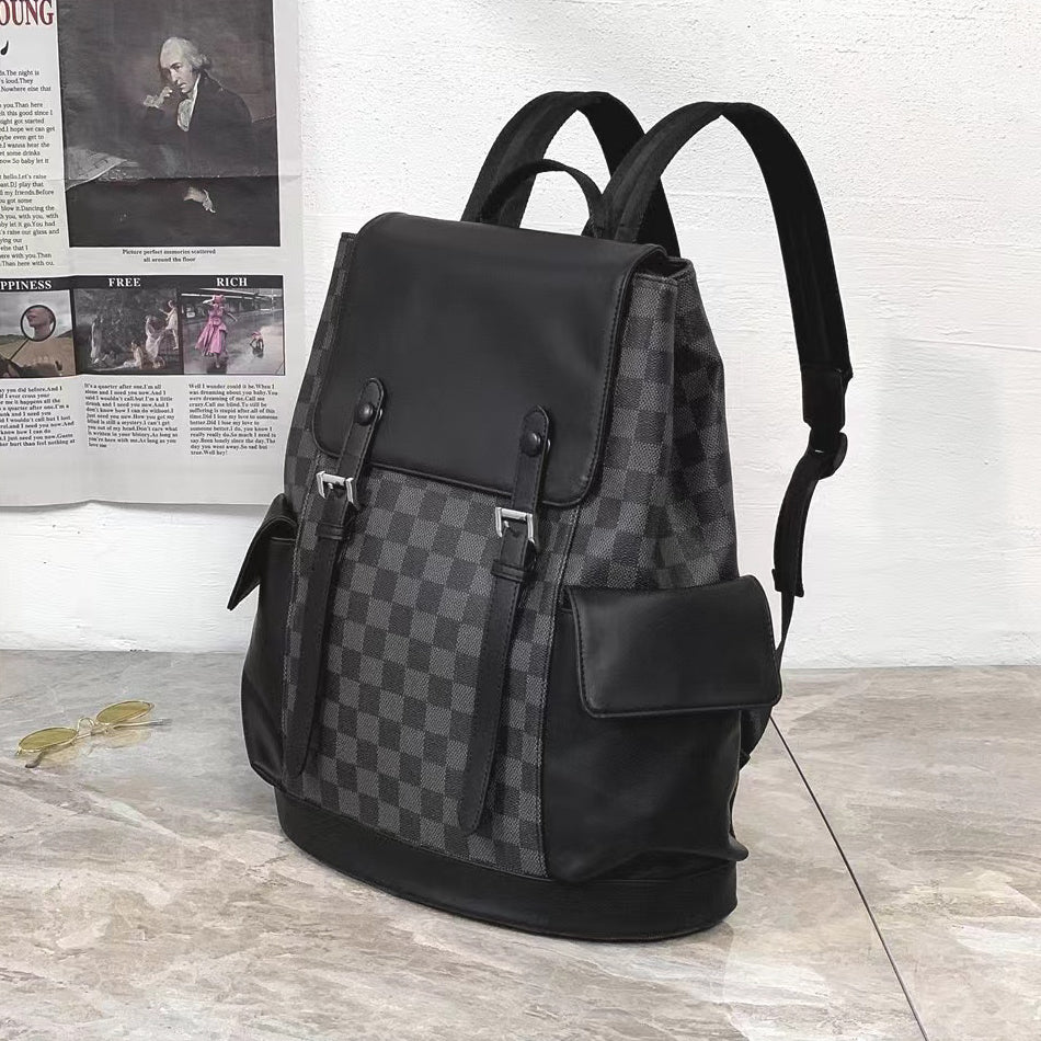 Rucsac dama piele ecologica negru Chase