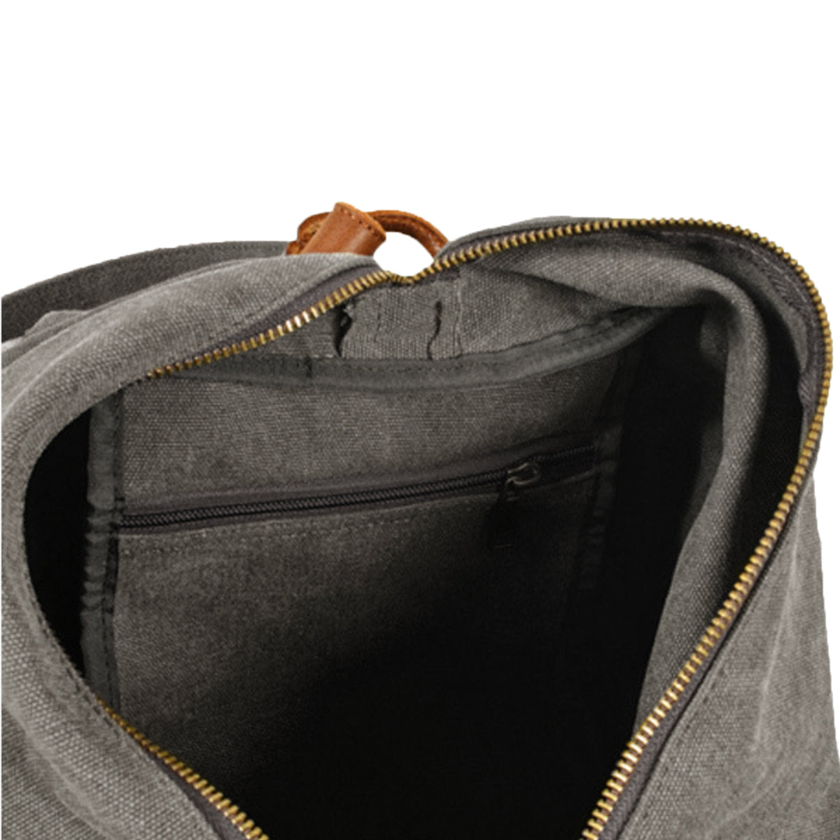 Geanta voiaj barbati piele naturala si material textil gri Jenson