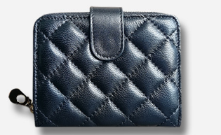 Portofel dama piele naturala negru Marga