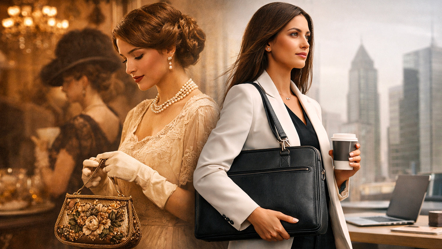 GEANTA FEMEII: DE LA DELICATEȚE LA PUTERE