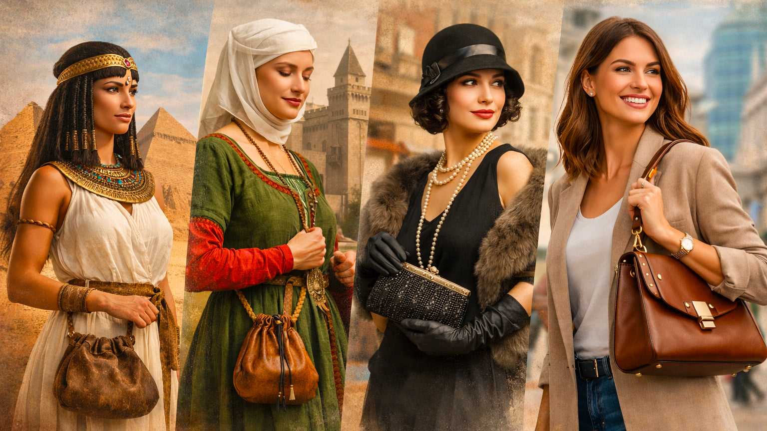 DE LA PUNGĂ LA GEANTĂ: CUM A APĂRUT GEANTA ÎN ISTORIE?